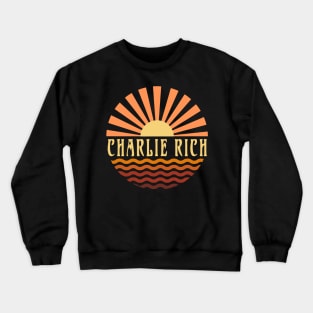 Graphic Circles Charlie Name Lovely Styles Vintage 70s 80s 90s Crewneck Sweatshirt